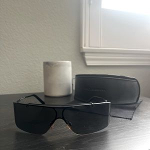 Authentic Vintage Dolce & Gabbana Rimless shield sunglasses